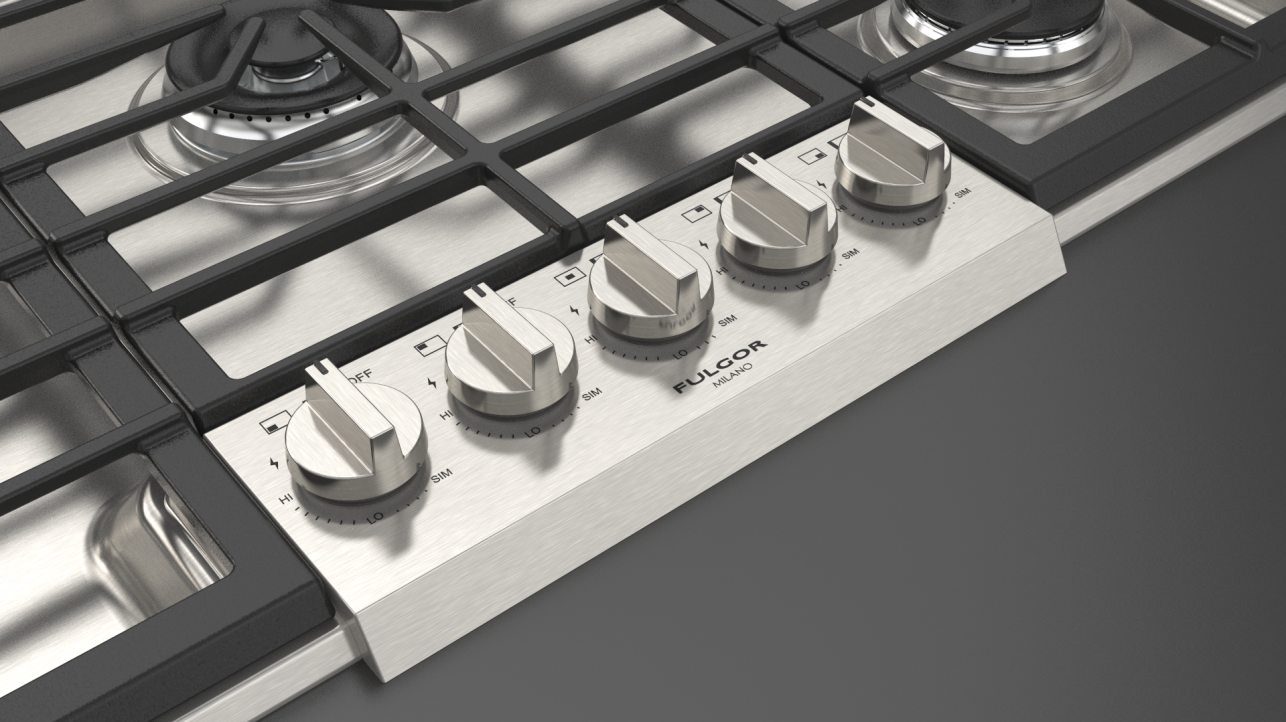 36" GAS COOKTOP Fulgor Milano